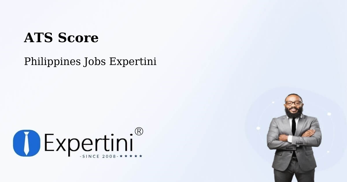 Resume ATS Score & Job Description Match Tool – Murcia - Philippines Jobs Expertini