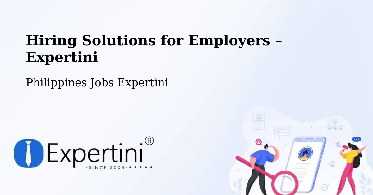 Hiring Solutions for Employers in Murcia - Murcia, Philippines Jobs Expertini